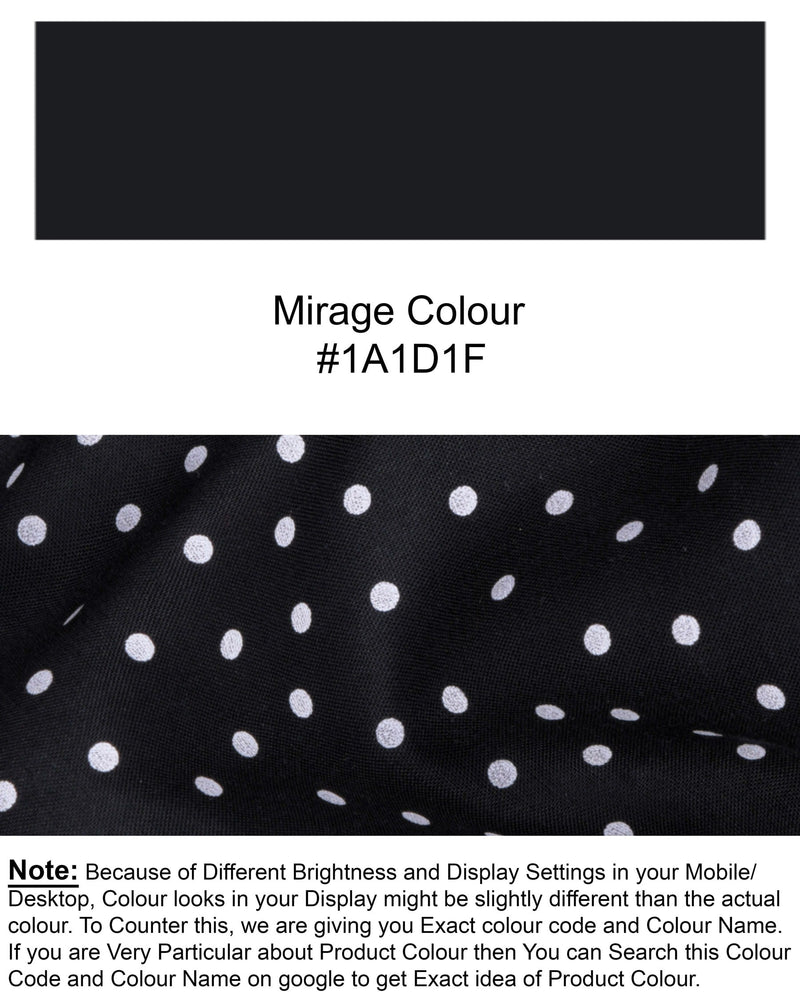 Mirage Black Polka Dotted Premium Tencel Lounge Pant LP136-28, LP136-30, LP136-32, LP136-34, LP136-36, LP136-38, LP136-40, LP136-42, LP136-44