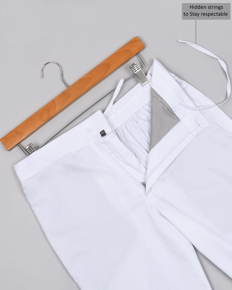 One white Cotton and One White Linen Lounge Pants LP014-30, LP014-42, LP014-32, LP014-40, LP014-38, LP014-28, LP014-44, LP014-34, LP014-36