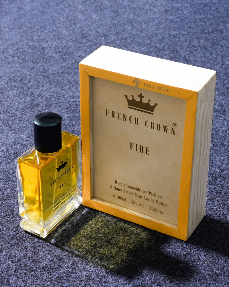 French Crown Fire and Vintage Perfume Combo