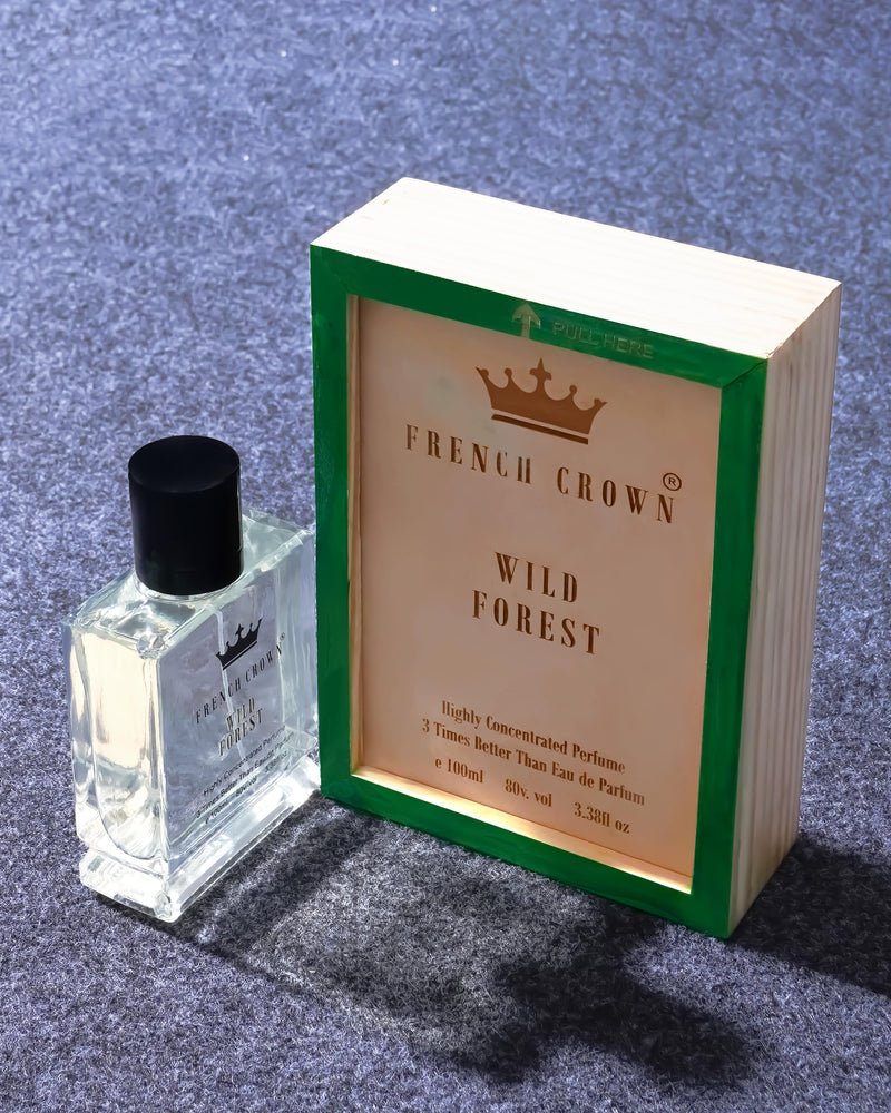 French Crown Icy Mint and Wild Forest Perfume Combo