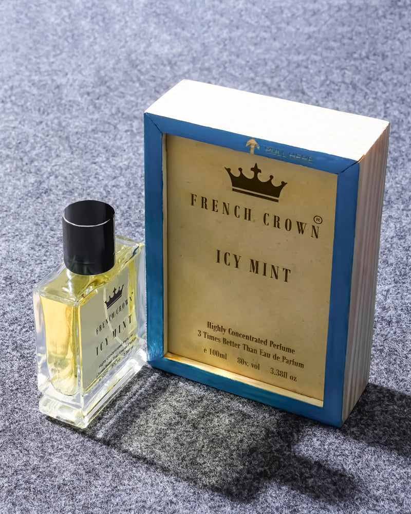 French Crown Icy Mint and Wild Forest Perfume Combo