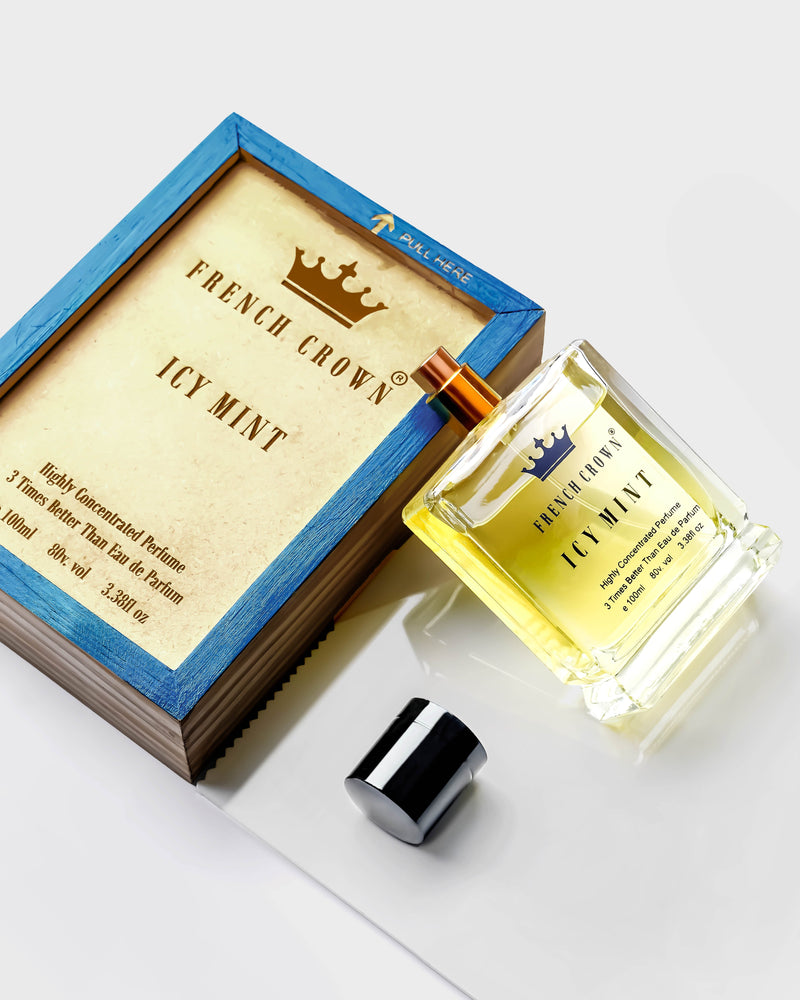 French Crown Icy Mint and Wild Forest Perfume Combo