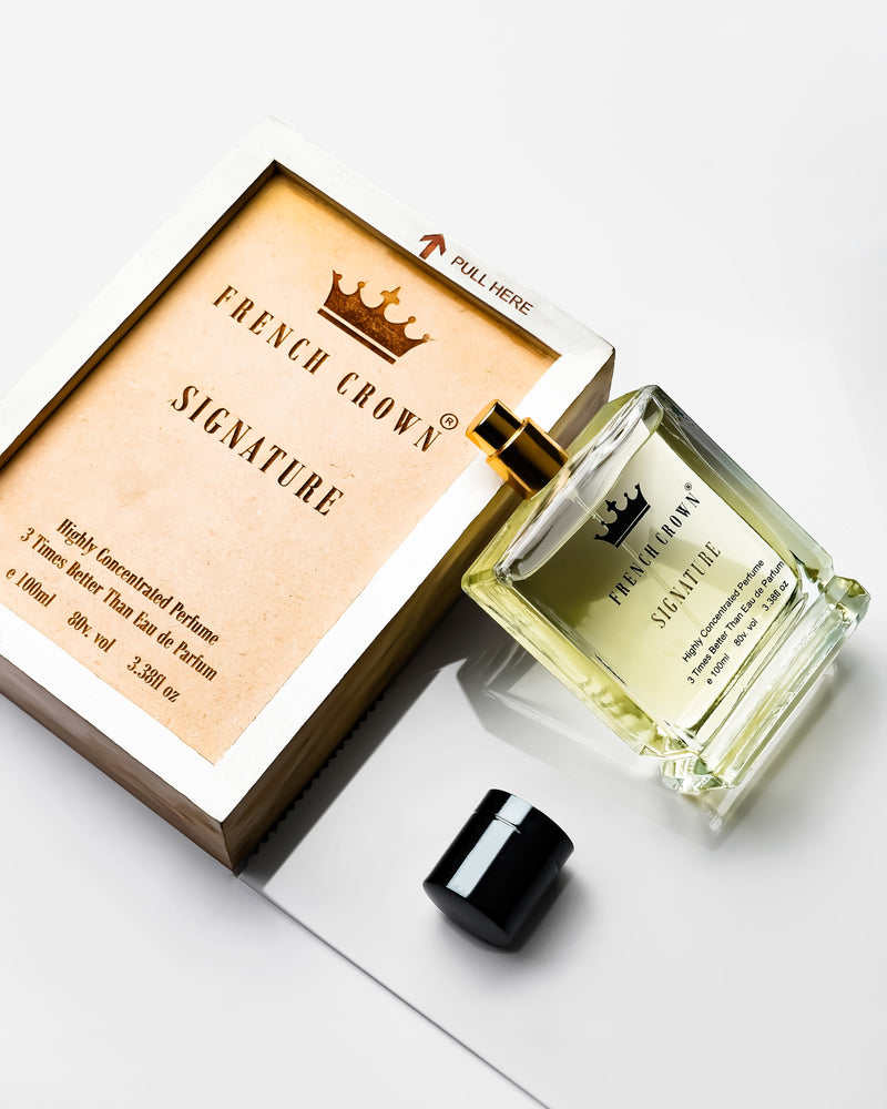 French Crown Signature and Charcoal Perfume Combo