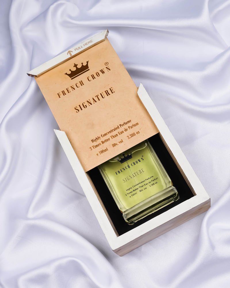 French Crown Signature and Charcoal Perfume Combo