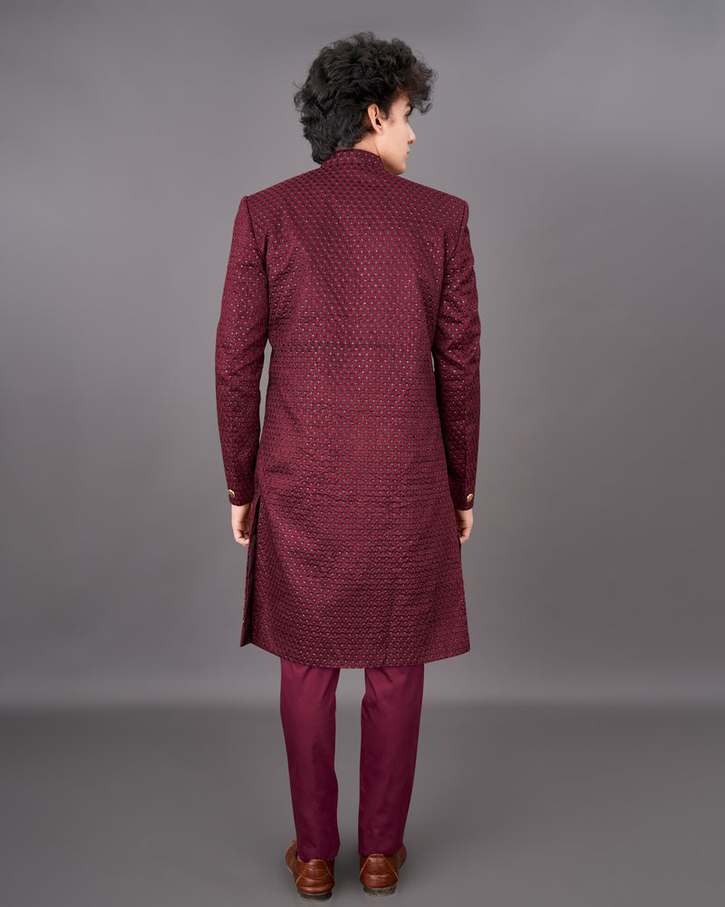 Espresso Maroon Pant F-6302