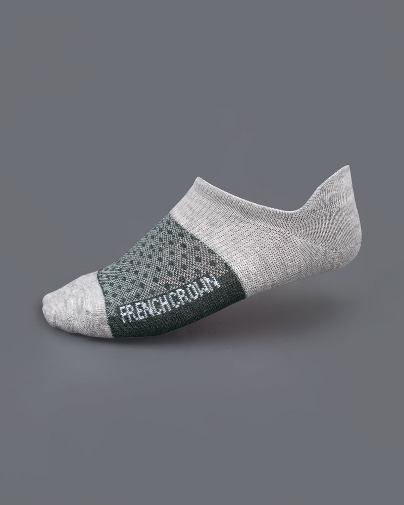 Gray and Green Socks SO024