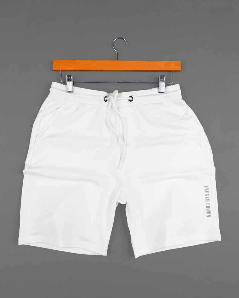 Bright White Premium Cotton  Shorts SR177-28, SR177-30, SR177-32, SR177-34, SR177-36, SR177-38, SR177-40, SR177-42, SR177-44