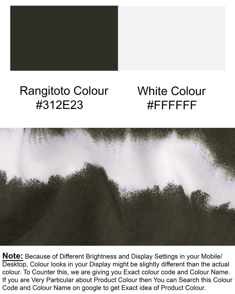 Rangitoto with White Striped Premium Tencel Shorts SR122-28, SR122-30, SR122-32, SR122-34, SR122-36, SR122-38, SR122-40, SR122-42, SR122-44