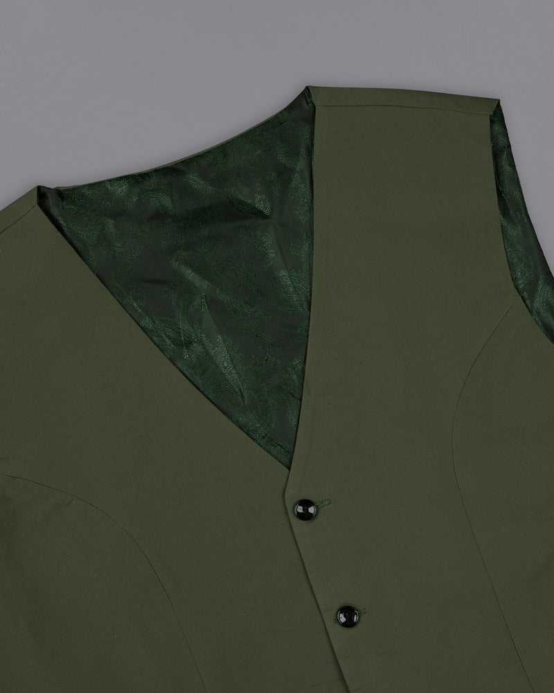 Lunar Green Premium Cotton Suit