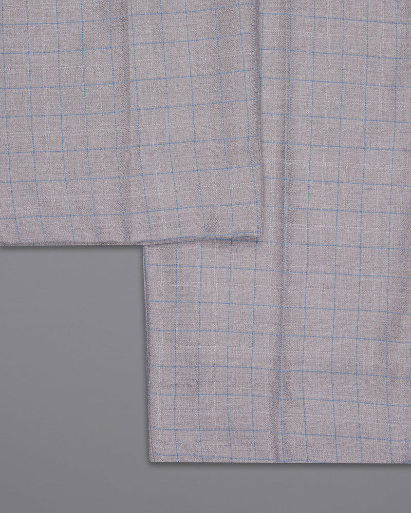 Pale Slate Plaid DouSTe-breasted Woolrich Sports Suit ST1436-DB-PP-36,ST1436-DB-PP-38,ST1436-DB-PP-40,ST1436-DB-PP-42,ST1436-DB-PP-44,ST1436-DB-PP-46,ST1436-DB-PP-48,ST1436-DB-PP-50,ST1436-DB-PP-52,ST1436-DB-PP-54,ST1436-DB-PP-56,ST1436-DB-PP-58,ST1436-DB-PP-60