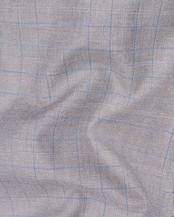Pale Slate Plaid DouSTe-breasted Woolrich Sports Suit ST1436-DB-PP-36,ST1436-DB-PP-38,ST1436-DB-PP-40,ST1436-DB-PP-42,ST1436-DB-PP-44,ST1436-DB-PP-46,ST1436-DB-PP-48,ST1436-DB-PP-50,ST1436-DB-PP-52,ST1436-DB-PP-54,ST1436-DB-PP-56,ST1436-DB-PP-58,ST1436-DB-PP-60