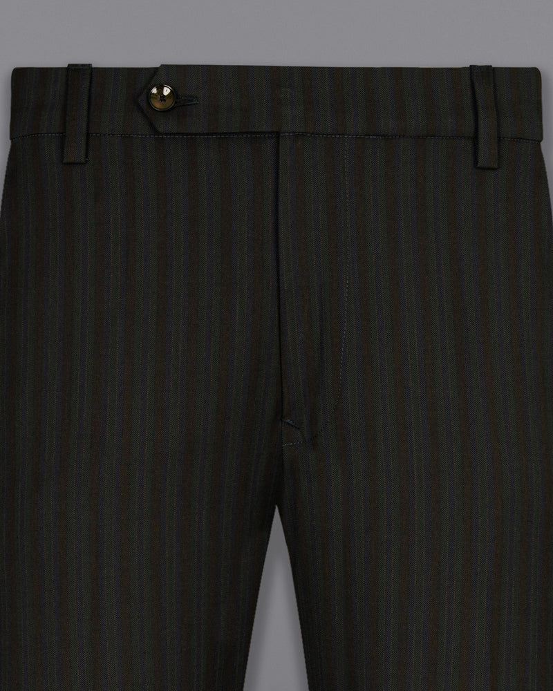 Wood Bean Striped Wool Rich Double Breasted Suit ST1535-DB-36, ST1535-DB-38, ST1535-DB-40, ST1535-DB-42, ST1535-DB-44, ST1535-DB-46, ST1535-DB-48, ST1535-DB-50, ST1535-DB-52, ST1535-DB-54, ST1535-DB-56, ST1535-DB-58, ST1535-DB-60