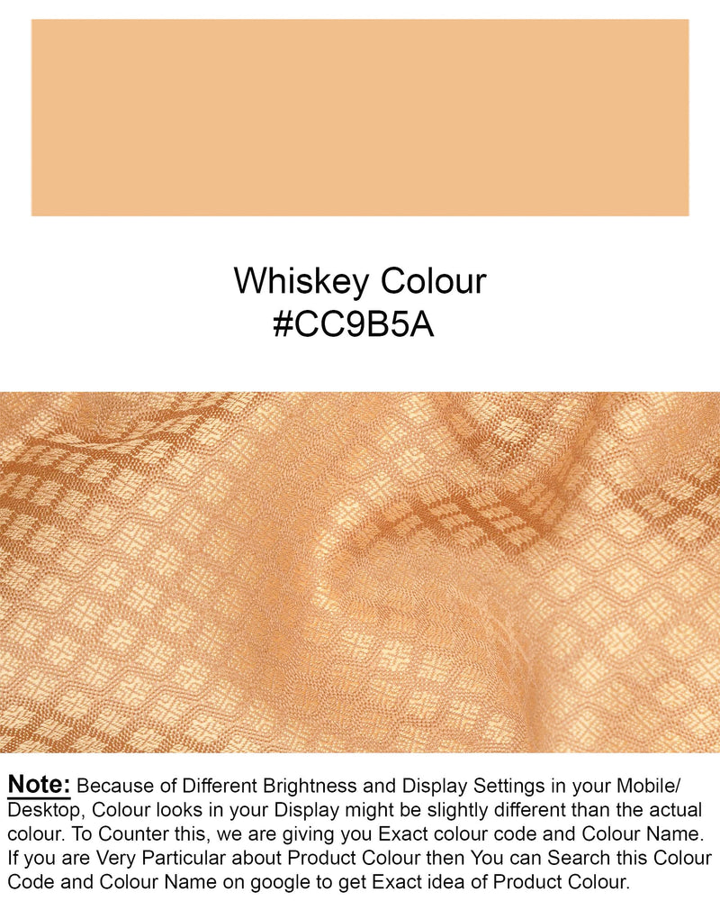 Whiskey Brown Textured Cross Buttoned Bandhgala Designer Suit ST1650-CBG2-36, ST1650-CBG2-38, ST1650-CBG2-40, ST1650-CBG2-42, ST1650-CBG2-44, ST1650-CBG2-46, ST1650-CBG2-48, ST1650-CBG2-50, ST1650-CBG2-52, ST1650-CBG2-54, ST1650-CBG2-56, ST1650-CBG2-58, ST1650-CBG2-60