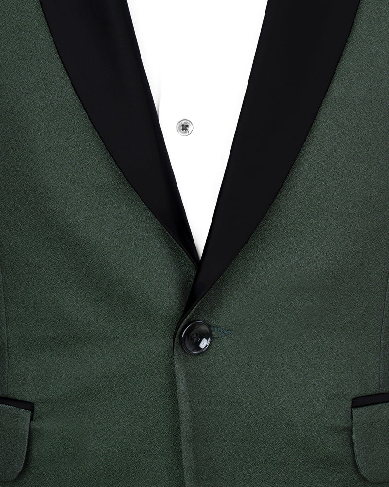 Timber Green Designer Tuxedo Suit ST1657-BKL-38, ST1657-BKL-H-38, ST1657-BKL-39, ST1657-BKL-H-39, ST1657-BKL-40, ST1657-BKL-H-40, ST1657-BKL-42, ST1657-BKL-H-42, ST1657-BKL-44, ST1657-BKL-H-44, ST1657-BKL-46, ST1657-BKL-H-46, ST1657-BKL-48, ST1657-BKL-H-48, ST1657-BKL-50, ST1657-BKL-H-50, ST1657-BKL-52, ST1657-BKL-H-52