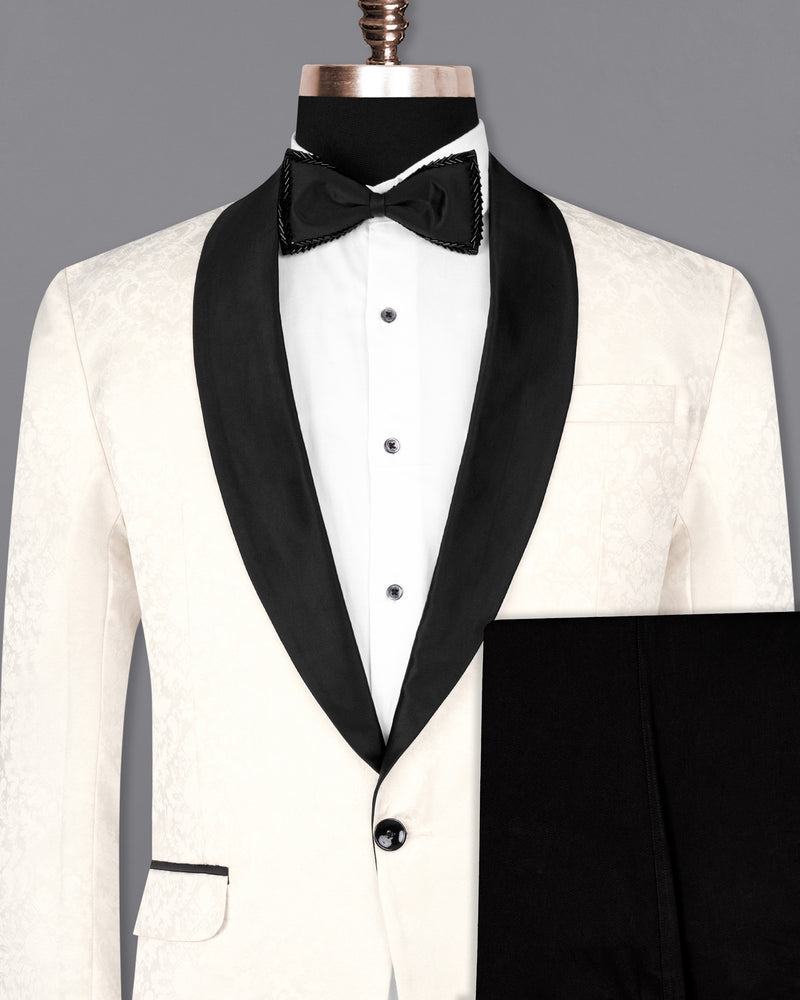 Alabaster Tuxedo Designer Suit