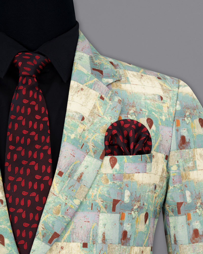 Cascade with Merino Multicolour Designer Suit