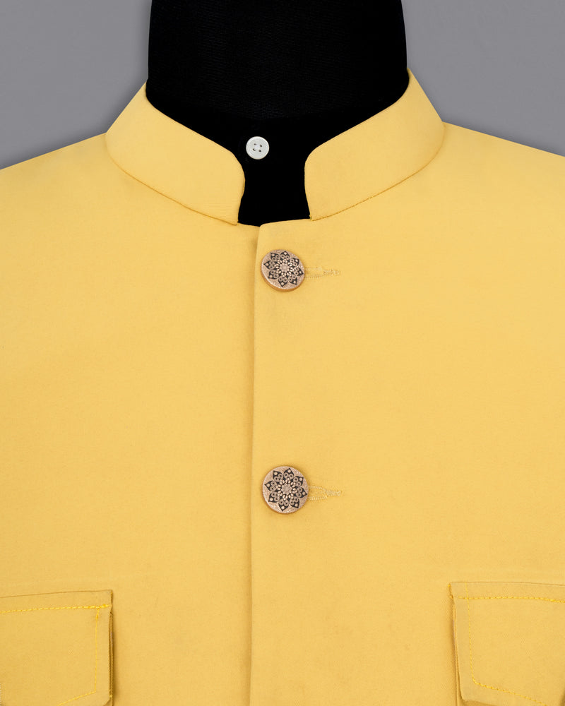 Rob Roy Yellow Bandhgala Sports Suit ST1854-BG-D41-36, ST1854-BG-D41-38, ST1854-BG-D41-40, ST1854-BG-D41-42, ST1854-BG-D41-44, ST1854-BG-D41-46, ST1854-BG-D41-48, ST1854-BG-D41-50, ST1854-BG-D41-52, ST1854-BG-D41-54, ST1854-BG-D41-56, ST1854-BG-D41-58, ST1854-BG-D41-60