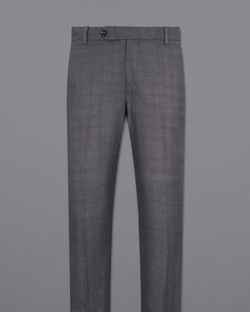 Gravel Gray Single Breasted Suit