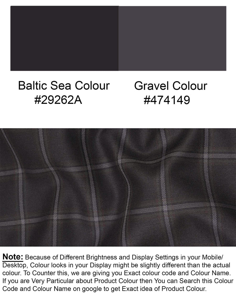 Baltic Sea Windowpane Suit