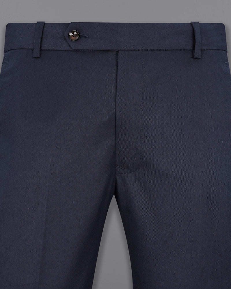 Firefly Navy Blue Double-Breasted Suit