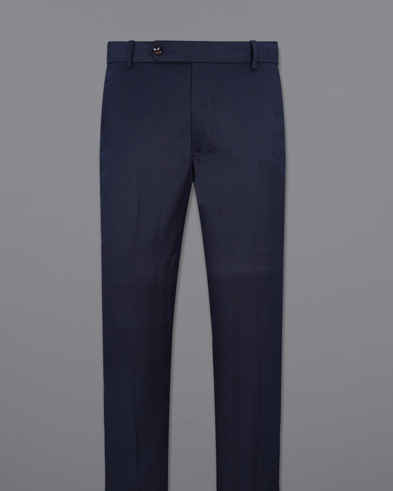 Firefly Navy Blue Double-Breasted Suit