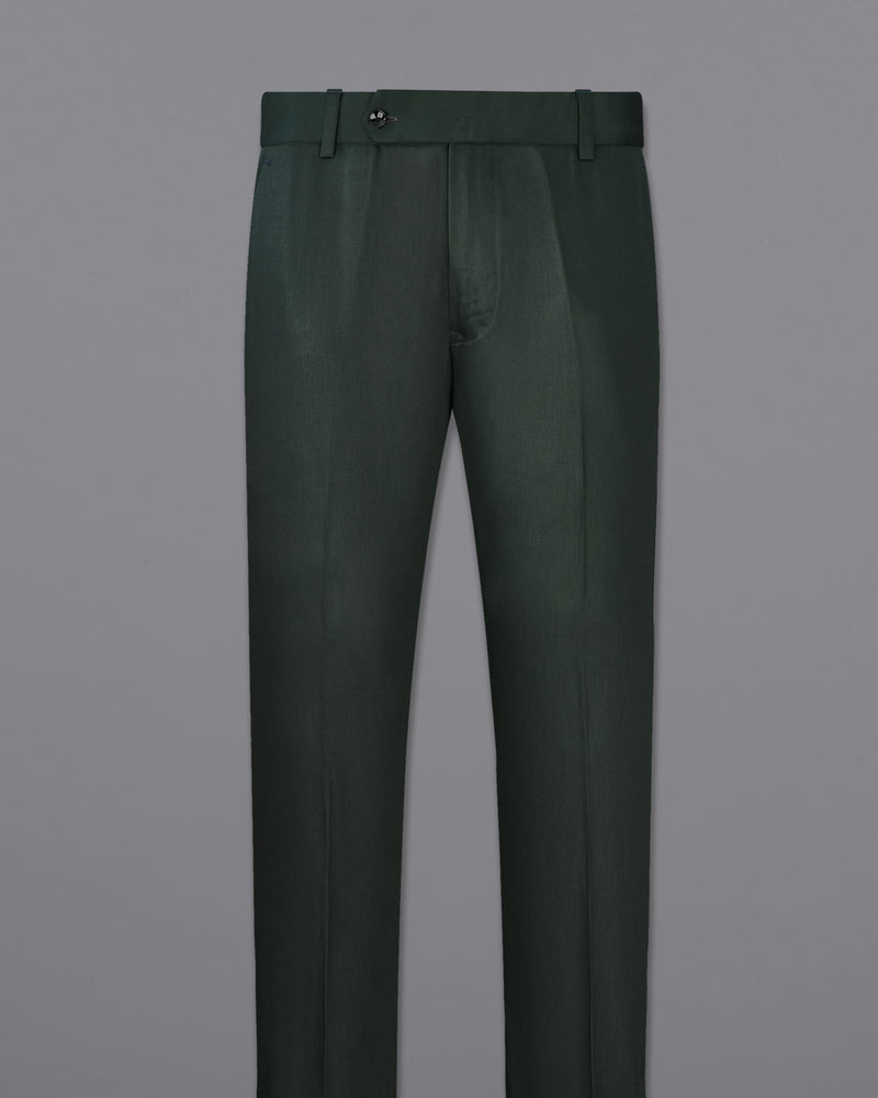 Juniper Green Bandhgala/Mandarin Suit