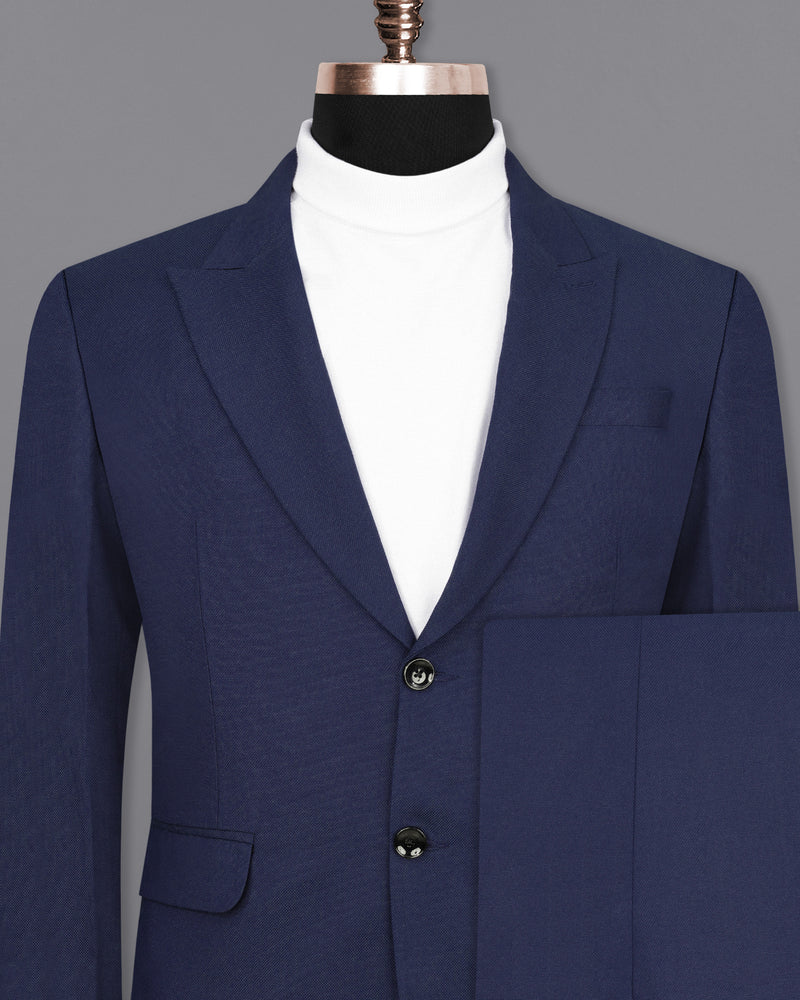 Martinique Blue Single Breasted Suit