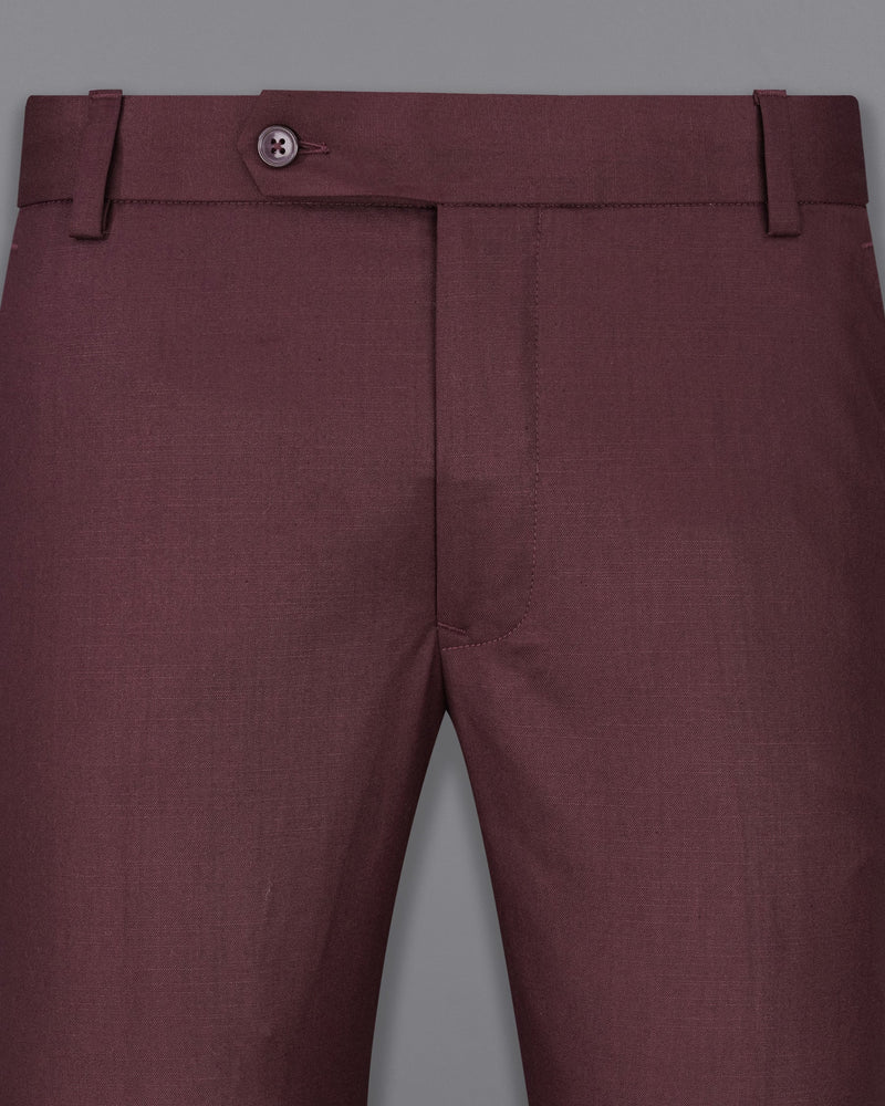 Matterhorn Maroon Double Breasted Suit