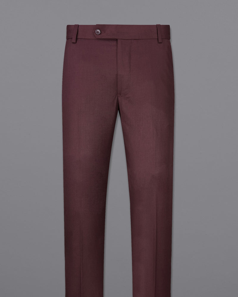 Matterhorn Maroon Double Breasted Suit