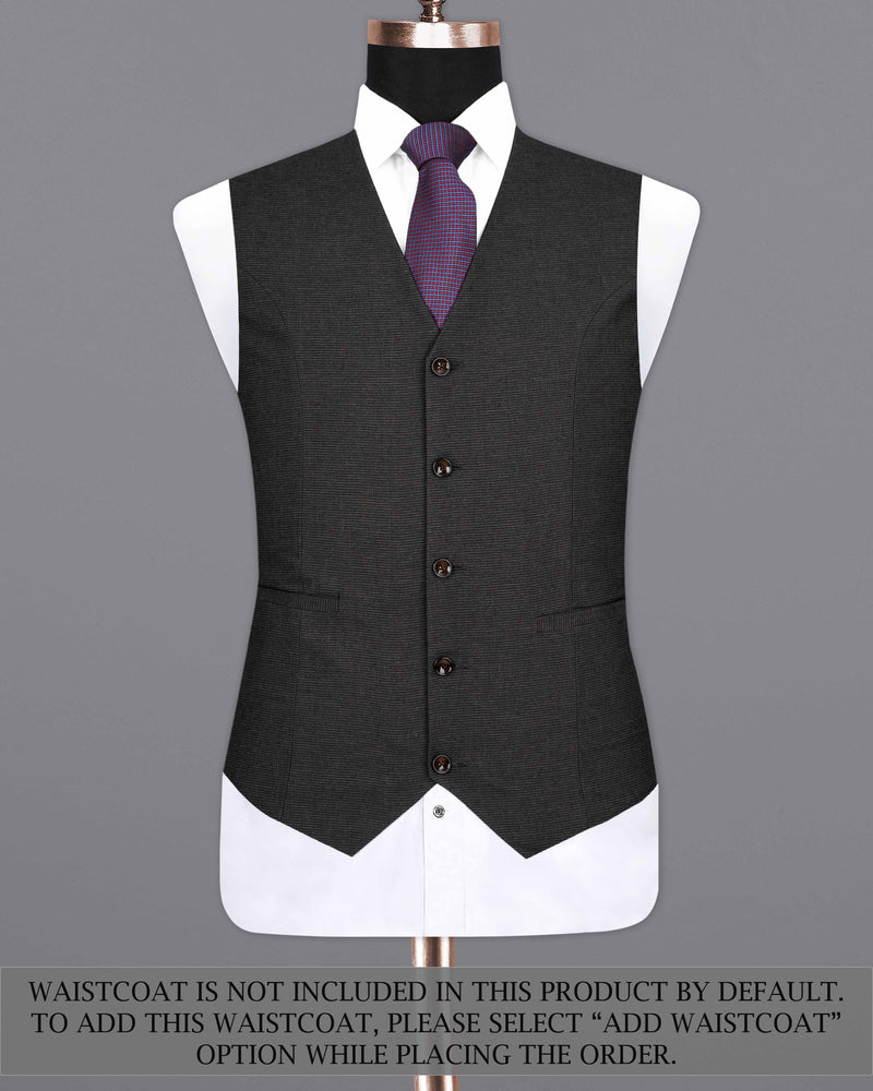 Piano Gray Double Breasted Suit