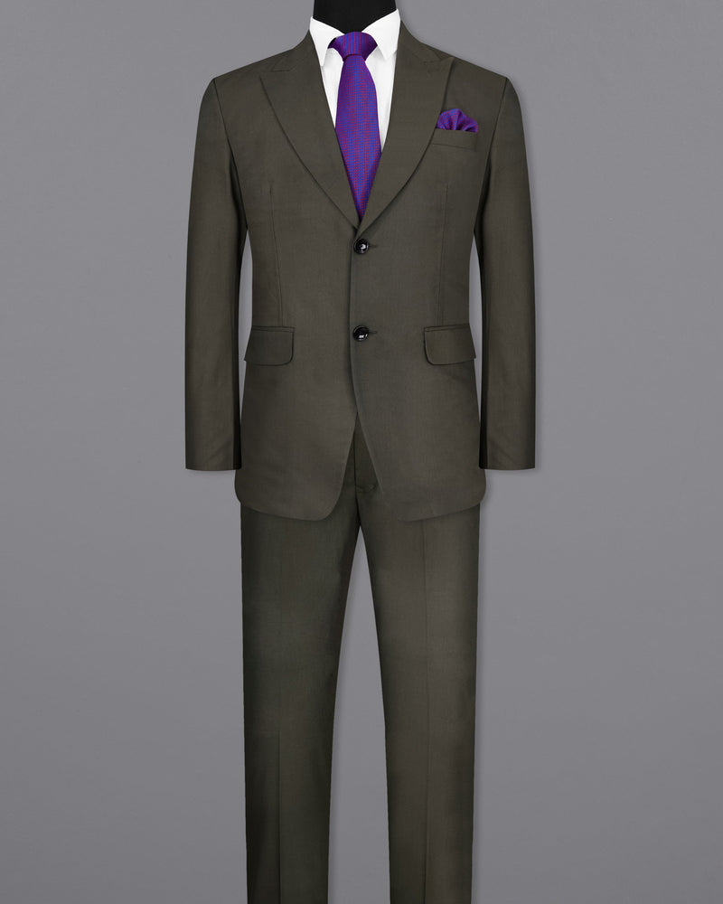 Armadillo Steel Gray Single Breasted Suit