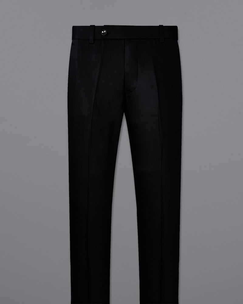 Jade Black Slight Stretch Performance Suit