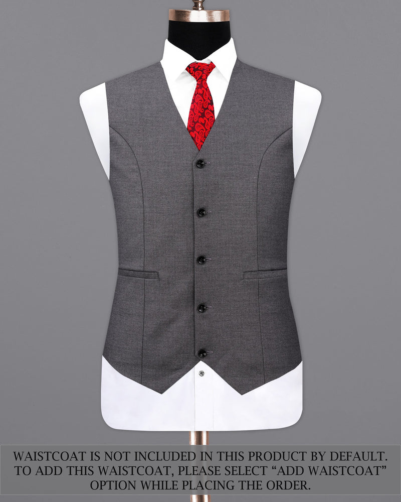 Dove Grey Wool Rich Single Breasted Suit