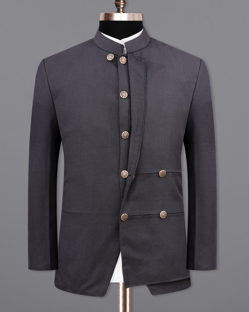 Thunder Bandhgala Asymmetrical Designer Suit