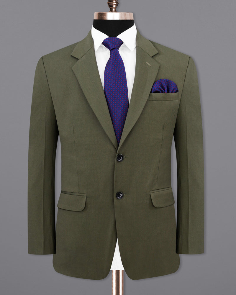 Rifle Green Single Breasted Suit