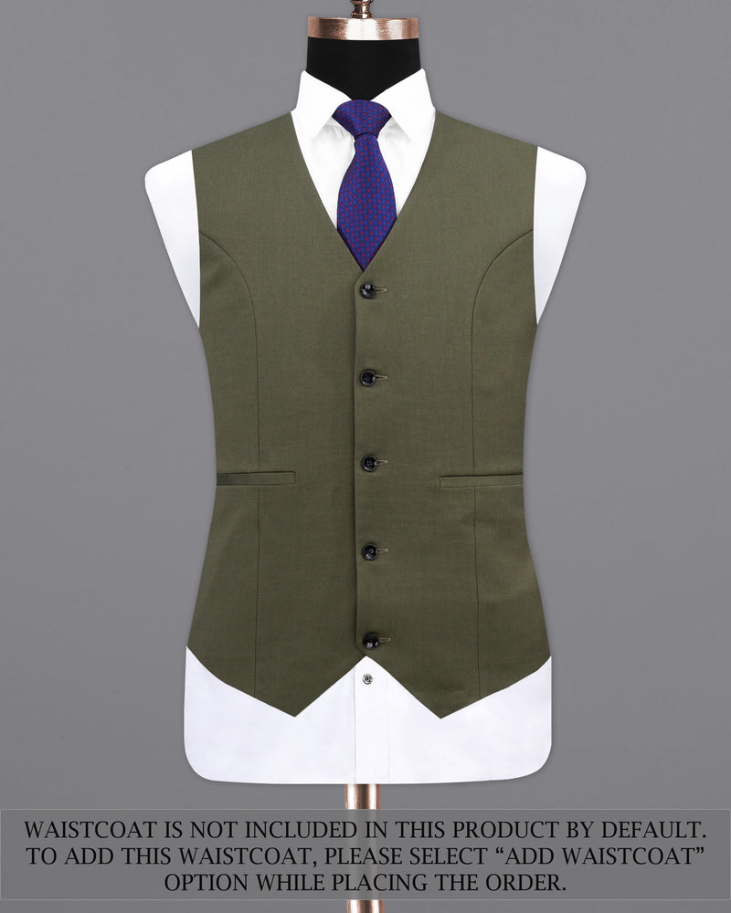 Rifle Green Single Breasted Suit