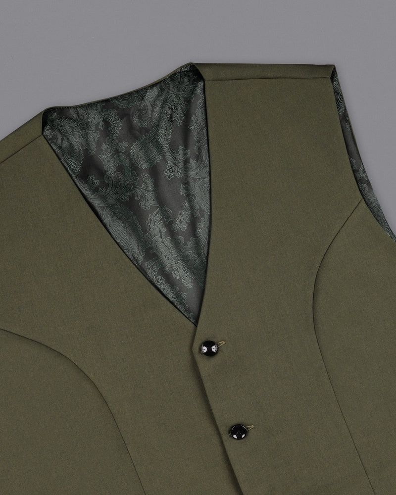 Rifle Green Single Breasted Suit