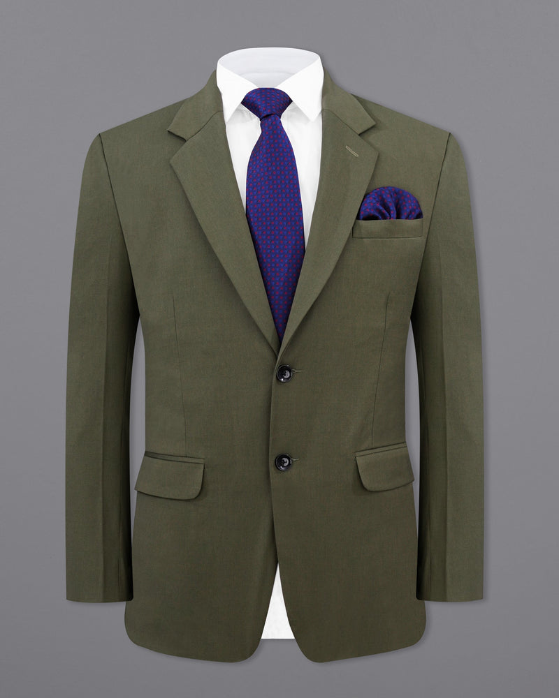 Rifle Green Single Breasted Suit