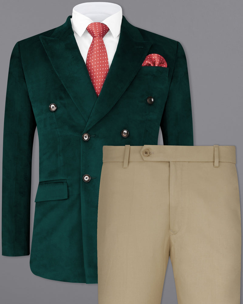 Burnham Dark Green Velvet Double-Breasted Designer Suit ST2222-DB-36, ST2222-DB-38, ST2222-DB-40, ST2222-DB-42, ST2222-DB-44, ST2222-DB-46, ST2222-DB-48, ST2222-DB-50, ST2222-DB-52, ST2222-DB-54, ST2222-DB-56, ST2222-DB-58, ST2222-DB-60