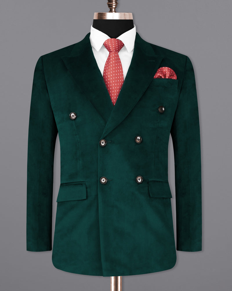 Burnham Dark Green Velvet Double-Breasted Designer Suit ST2222-DB-36, ST2222-DB-38, ST2222-DB-40, ST2222-DB-42, ST2222-DB-44, ST2222-DB-46, ST2222-DB-48, ST2222-DB-50, ST2222-DB-52, ST2222-DB-54, ST2222-DB-56, ST2222-DB-58, ST2222-DB-60