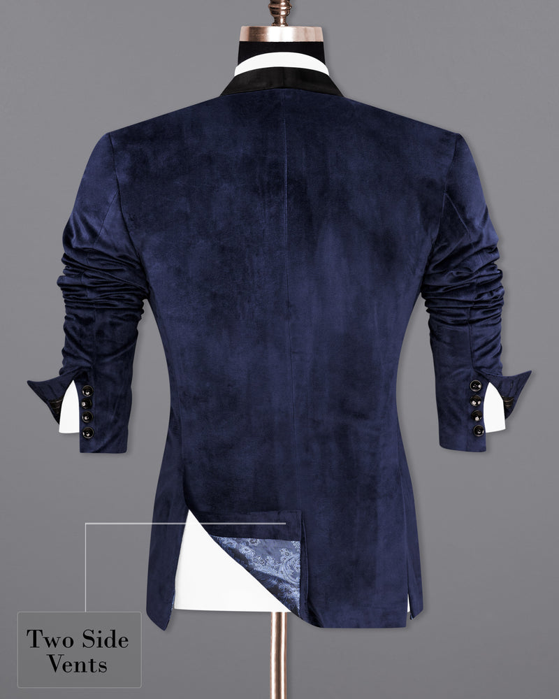 Thunder Blue Velvet Tuxedo Designer Suit ST2233-BKL-36, ST2233-BKL-38, ST2233-BKL-40, ST2233-BKL-42, ST2233-BKL-44, ST2233-BKL-46, ST2233-BKL-48, ST2233-BKL-50, ST2233-BKL-52, ST2233-BKL-54, ST2233-BKL-56, ST2233-BKL-58, ST2233-BKL-60