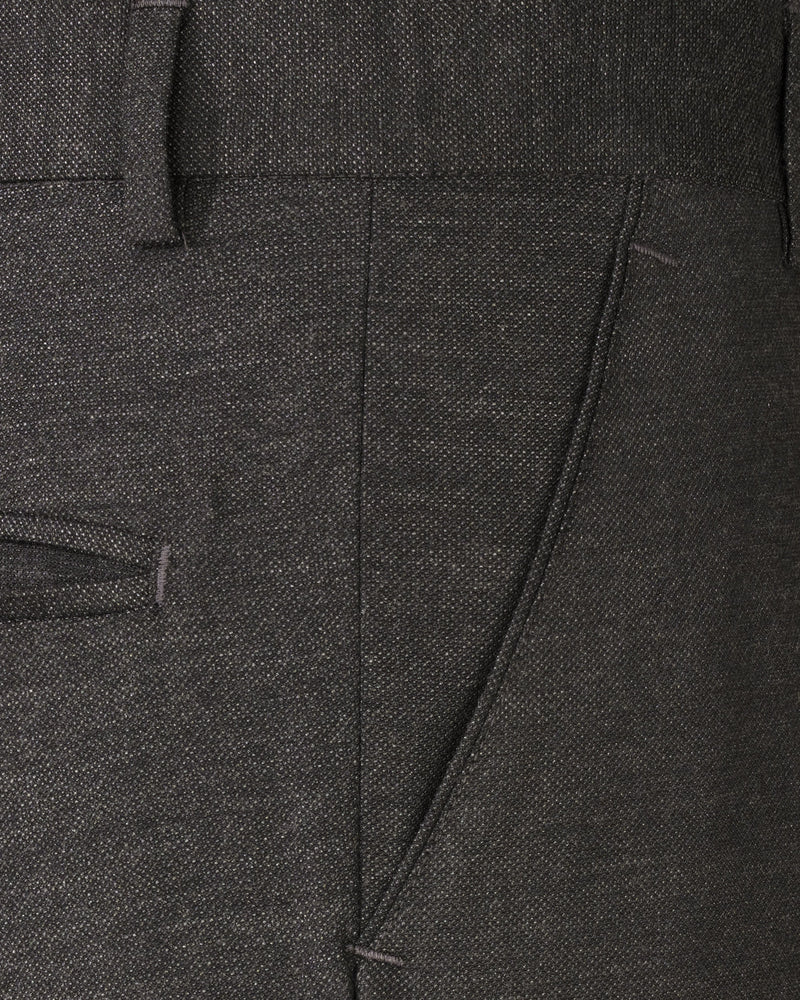 Iridium Gray Wool Rich Single Breasted Suit