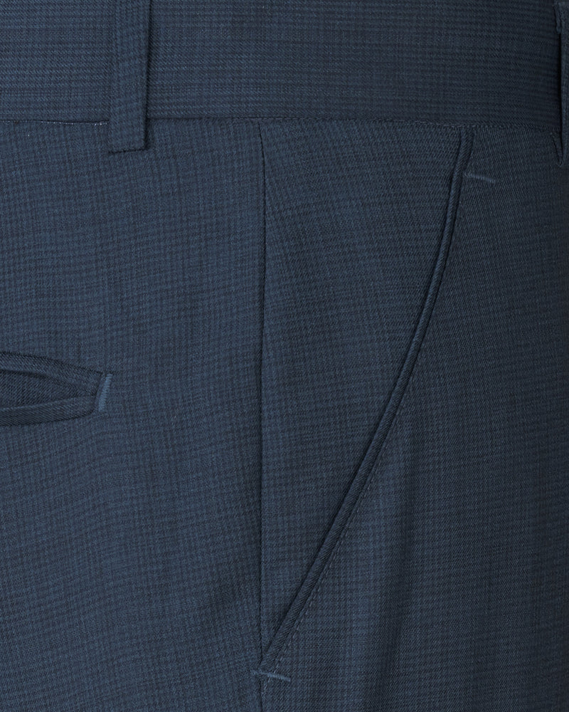 Bunting Blue Bandhgala Suit