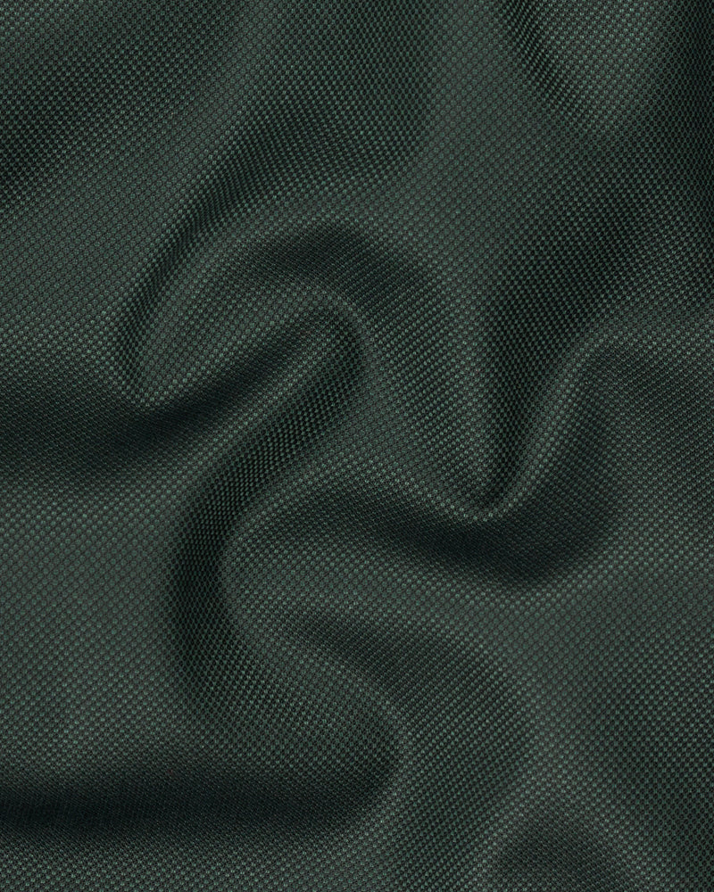 Heavy Metal Dark Green Single Breasted Suit