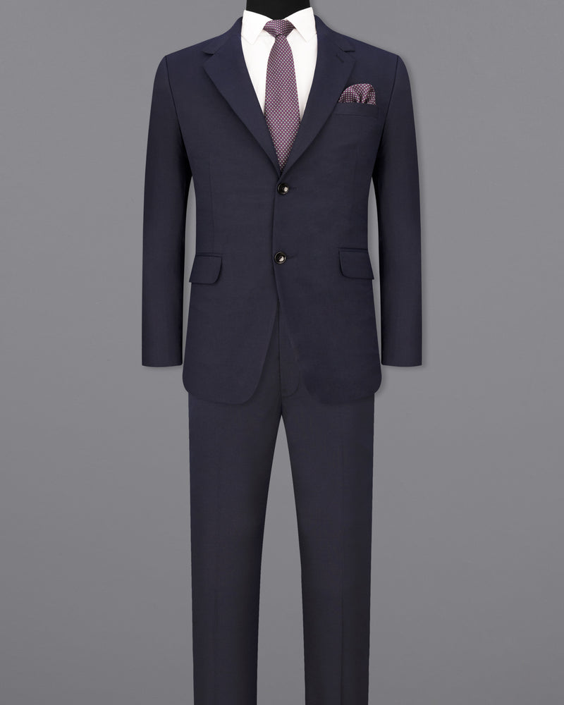 Baltic Sea Navy Blue Single Breasted Suit ST2293-SB-36, ST2293-SB-38, ST2293-SB-40, ST2293-SB-42, ST2293-SB-44, ST2293-SB-46, ST2293-SB-48, ST2293-SB-50, ST2293-SB-52, ST2293-SB-54, ST2293-SB-56, ST2293-SB-58, ST2293-SB-60