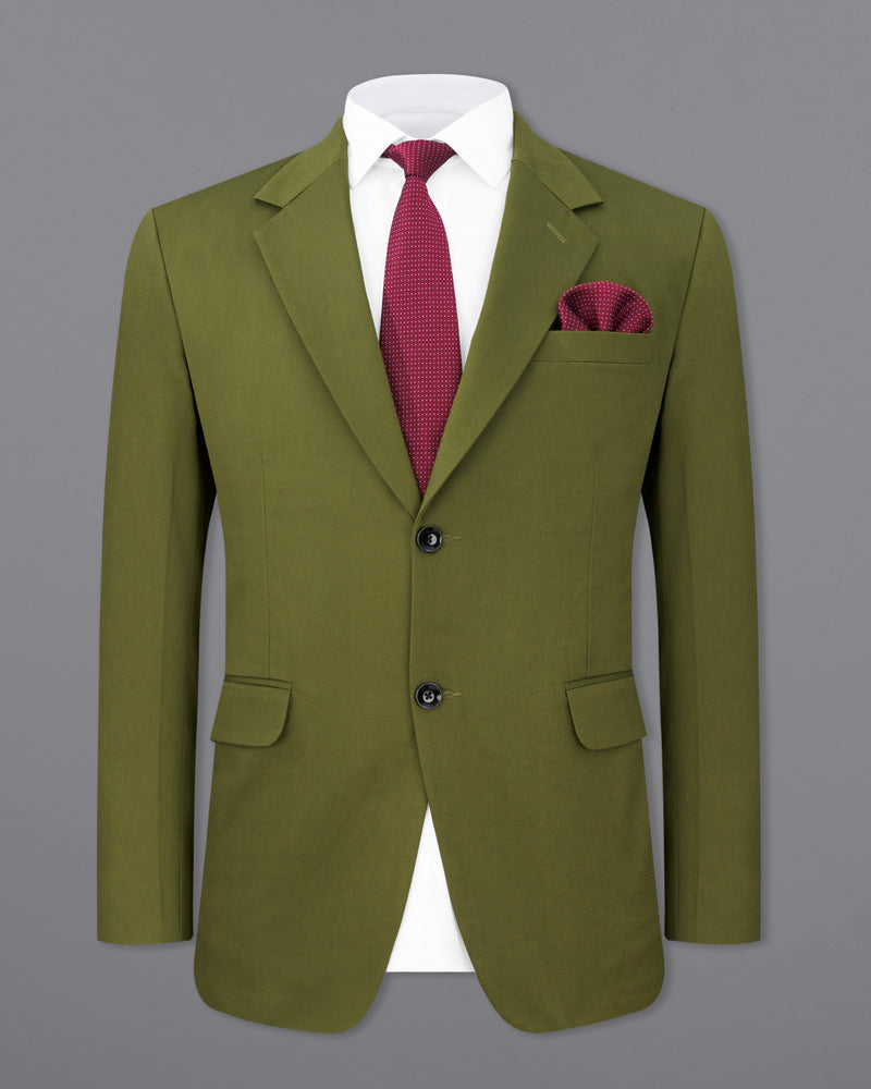 Saratoga Green Single Breasted Premium Cotton Suit ST2317-SB-36, ST2317-SB-38, ST2317-SB-40, ST2317-SB-42, ST2317-SB-44, ST2317-SB-46, ST2317-SB-48, ST2317-SB-50, ST2317-SB-52, ST2317-SB-54, ST2317-SB-56, ST2317-SB-58, ST2317-SB-60