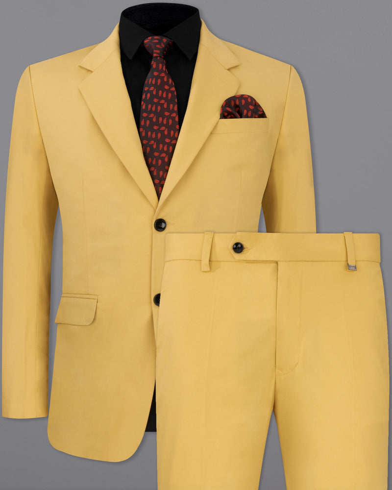 Equator Yellow Premium Cotton Suit ST2329-SB-36, ST2329-SB-38, ST2329-SB-40, ST2329-SB-42, ST2329-SB-44, ST2329-SB-46, ST2329-SB-48, ST2329-SB-50, ST2329-SB-52, ST2329-SB-54, ST2329-SB-56, ST2329-SB-58, ST2329-SB-60