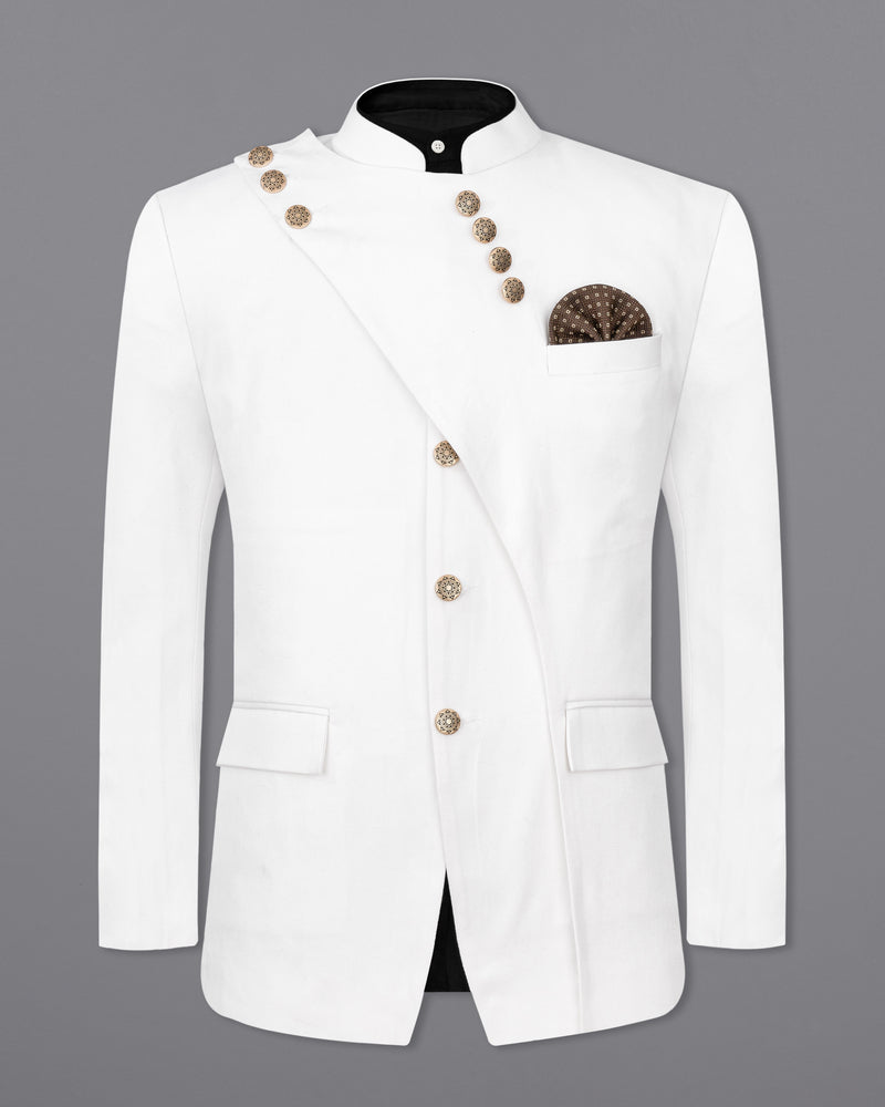 Bright White Premium Cotton Bandhgala Designer Suit ST2360-BG-D1-36, ST2360-BG-D1-38, ST2360-BG-D1-40, ST2360-BG-D1-42, ST2360-BG-D1-44, ST2360-BG-D1-46, ST2360-BG-D1-48, ST2360-BG-D1-50, ST2360-BG-D1-52, ST2360-BG-D1-54, ST2360-BG-D1-56, ST2360-BG-D1-58, ST2360-BG-D1-60
