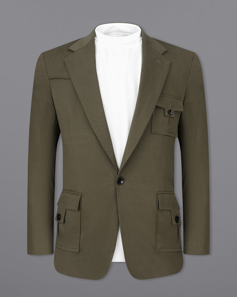 Woodland Green Premium Cotton Suit