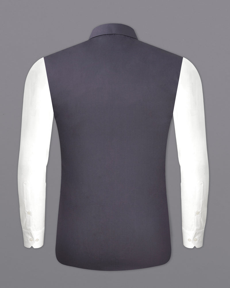 Porpoise Gray Bandhgala Suit